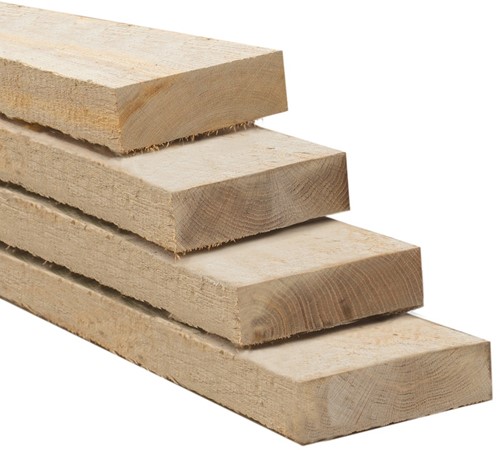 Eiken balk | 7,5x20cm (75x200mm) | FSC100%